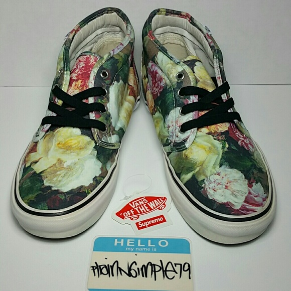 Supreme Other - Vans Supreme Chukka 95 Floral Collection size 9.5